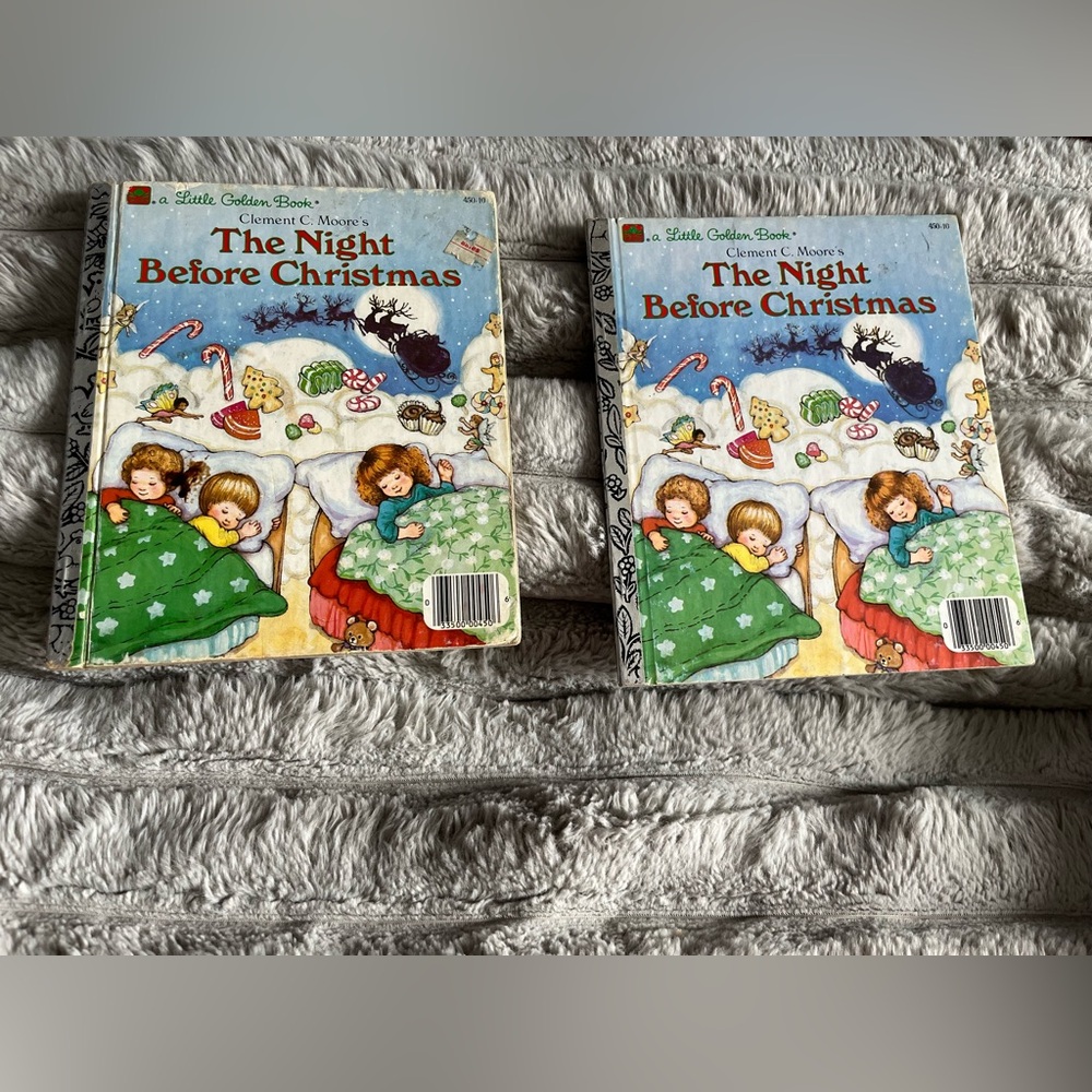 💜 The Night Before Christmas A Little Golden Book